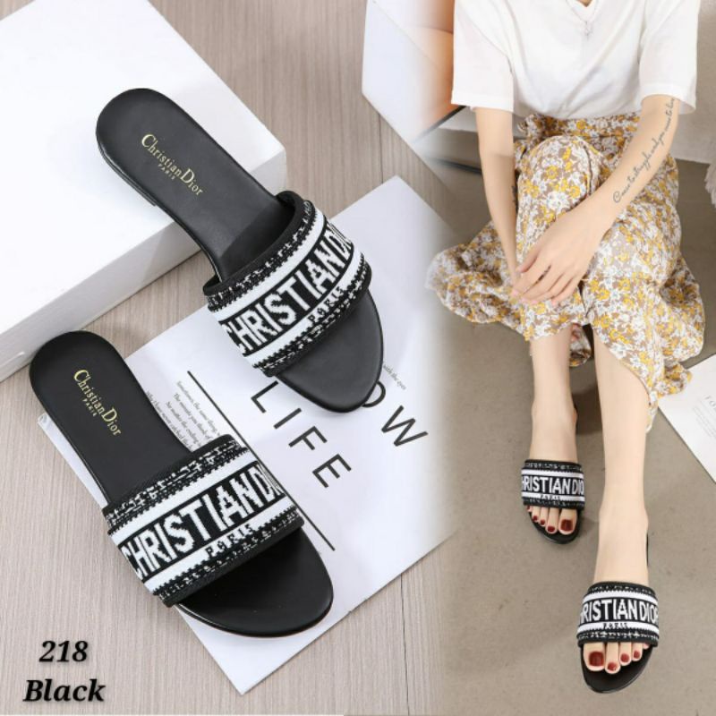 SANDAL WANITA NEW ARRIVAL SLIPPER SLOP FLAT KODE.213/218