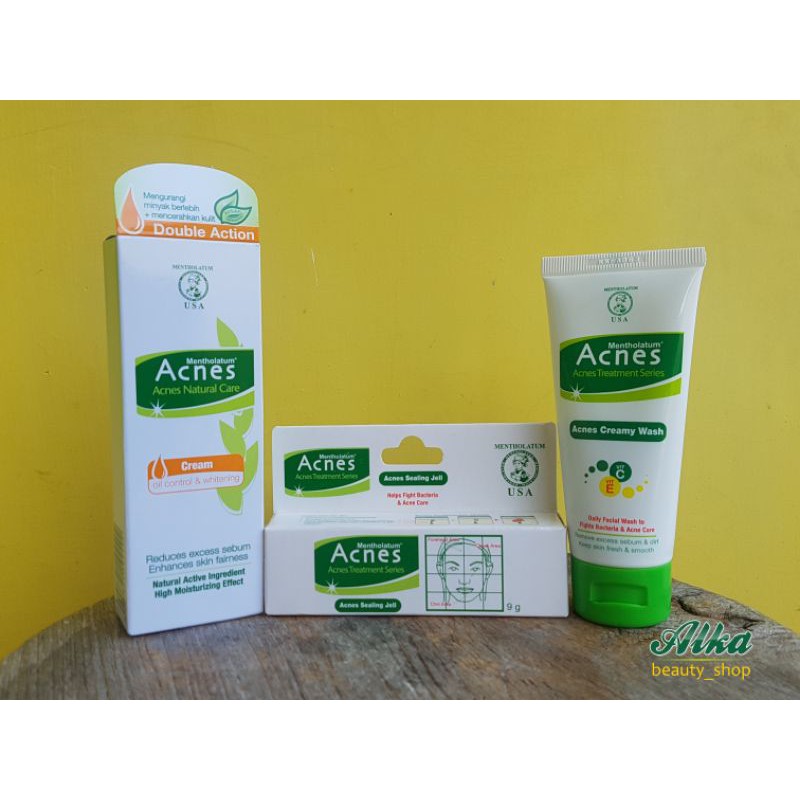 Paket Acnes jerawat 3in1 Hemat