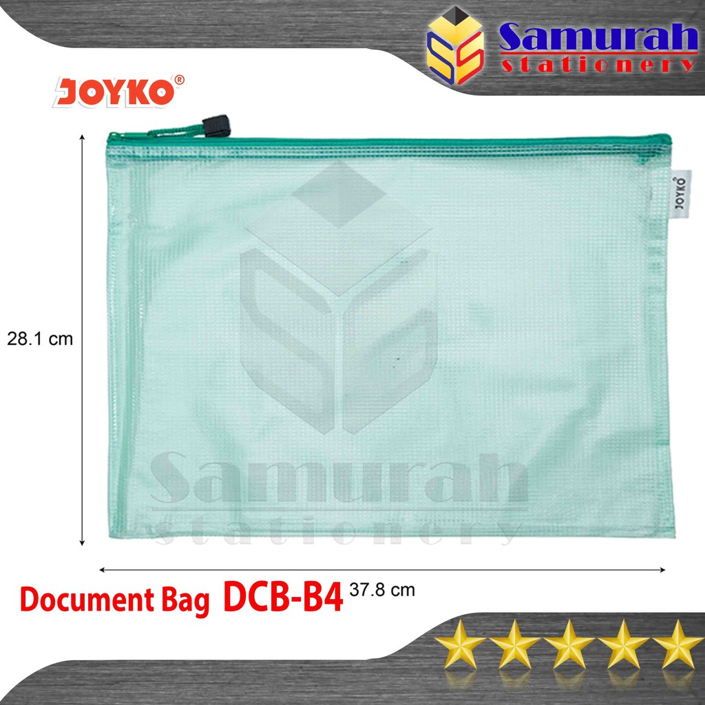 

Document Bag Zipper DCB-33 Ukuran B4 / Tas Dokumen Seleting Plastik DCB 33 Besar