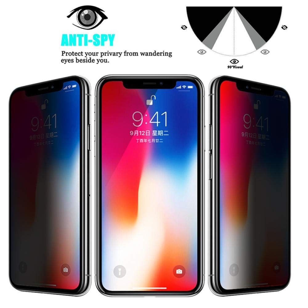 Tempered Glass Anti Spy Vivo S1 Pro - S1 - Z5X - Z5 -Z3X - Z3 - Z1X - Z1i - Z1 Pro - Z1 - X80 PRO - X80 - X27 - X23 - X21 Anti Gores Kaca Privasi