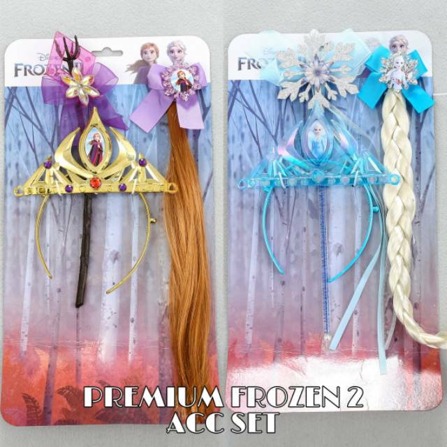 AKSESORIS FROZEN 2 ELSA ANNA / BANDO PREMIUM PRINCESS IMPORT