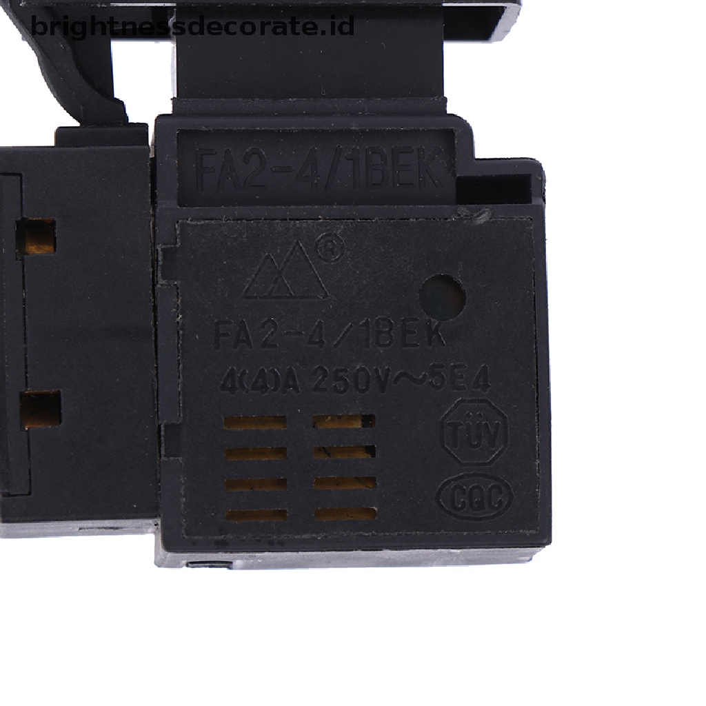 (Birth) Fa2-4 / 1bek Saklar Kontrol Kecepatan Bor Elektrik 6a 250v Warna Hitam