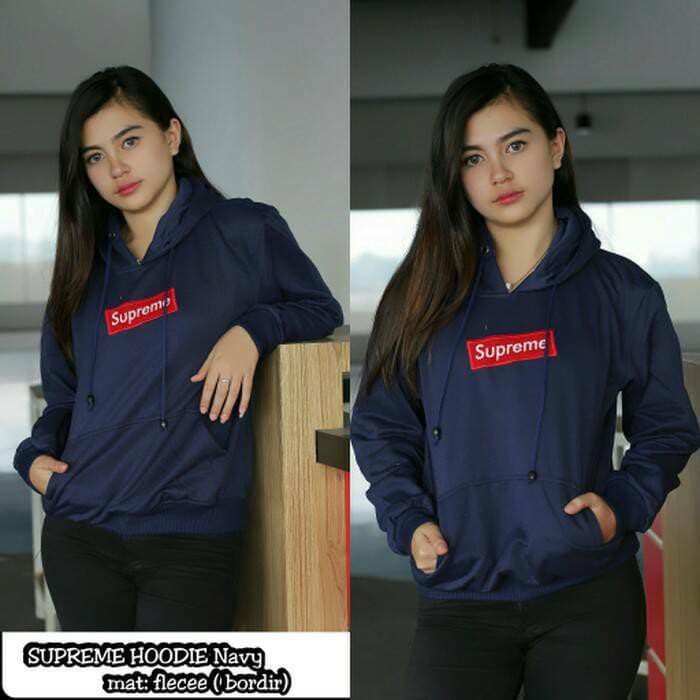 Sweater Hoodie Wanita Suprim Size M-2