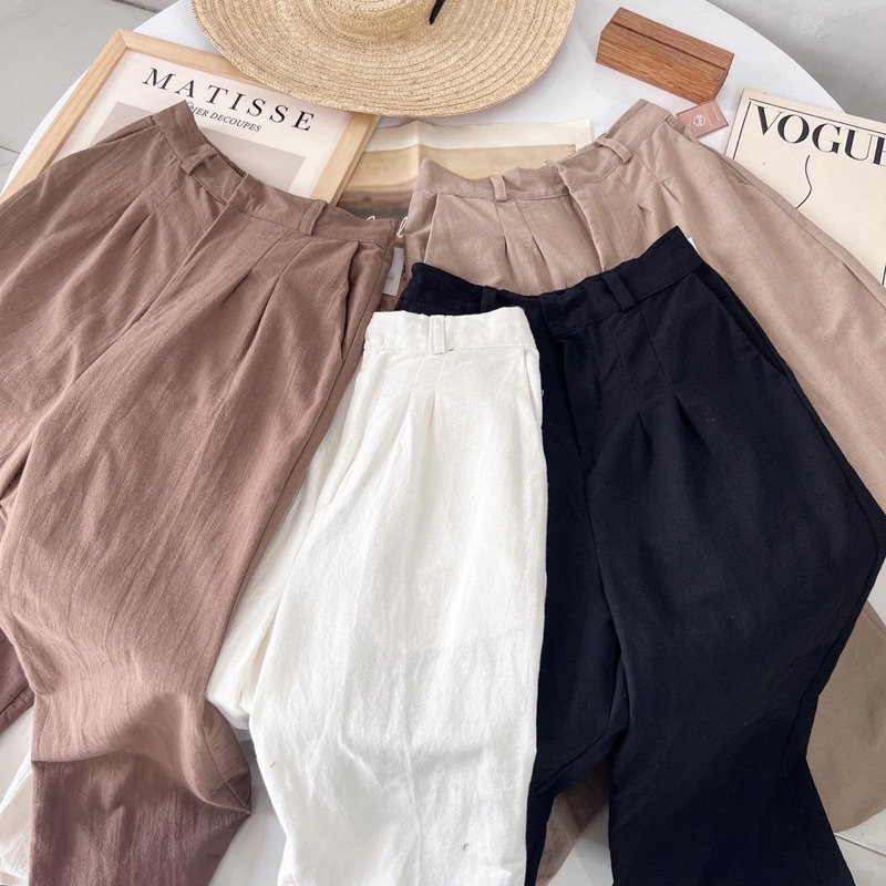 KULOT HIGHWAST LINEN