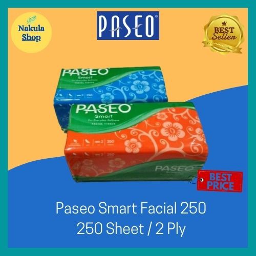 Tissue Tisu Paseo Smart Facial 250s Murah