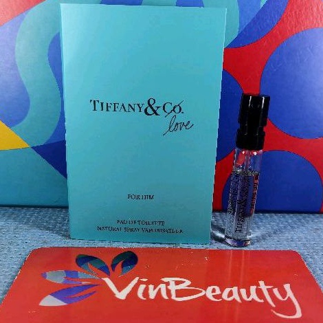 Vial Parfum OriginaL Tiffany &amp; Co. Love For Him EDT 1.2 ml Murah