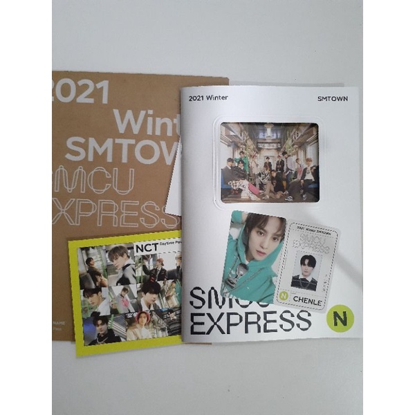 pc smcu day yangyang , passcard chenle , folded poster kun