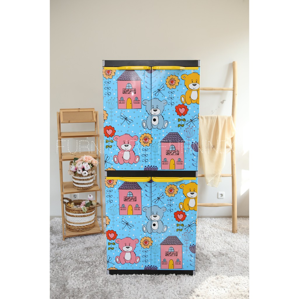 LEMARI PLASTIK MIAMI ORLANDO TEDDY