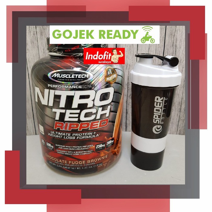 Nitrotech ripped 4lbs Muscletech nitro tech wgs on mp combat