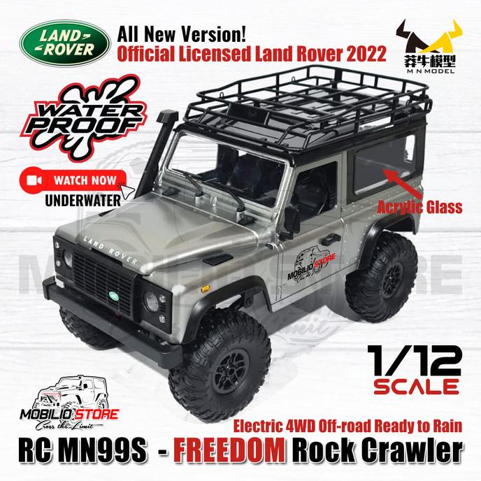 PROMO RC MN99S FREEDOM 1:12 ROCK CRAWLER 4X4 WATERPROOF FULL PROPO REALISTIC PENGIRIMAN CEPAT