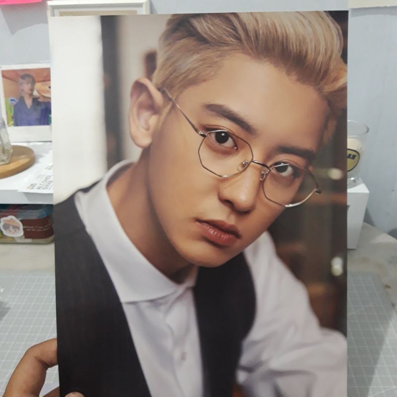 CHANYEOL SG2020 SET EXO SEASON GREETINGS A4 POSTER POSTCARD