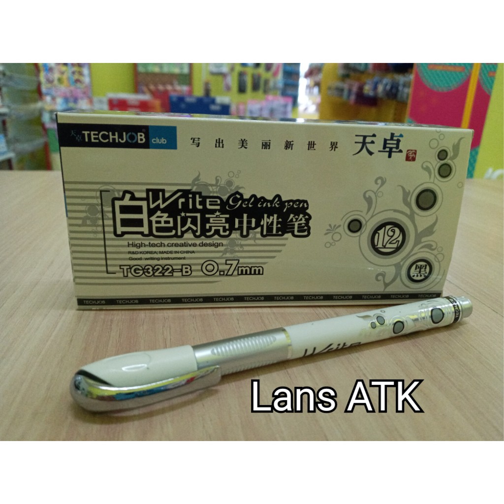 

Pulpen / Ballpoint Gel Techjob TG322-B 0.7mm (satuan)