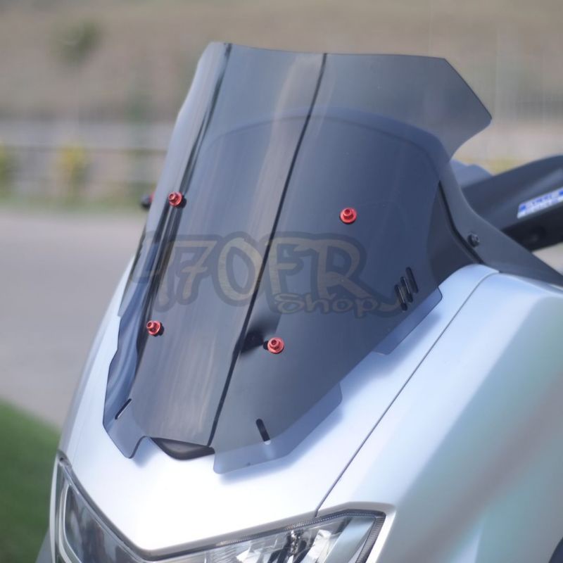 WINDSHIELD   NMAX NEW  OCITO CYBROG, VISOR NMAX NEW 2020-2022 OCITO CYBROG TEBAL 4MM