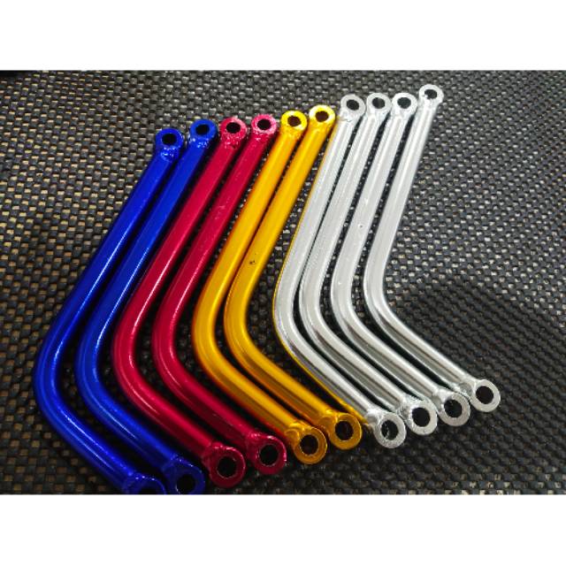 Breket tiang knalpot ninja R RR DAN SS Breket tiang L knalpot cobra ninja R RR DAN SS