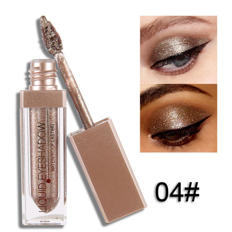 Eyeshadow Cair Eye Shadow Liquid Shimmer Metallic Shiny Kosmetik