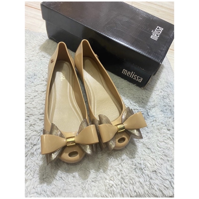 Sepatu Melissa ultagirl bow gliter 2 import