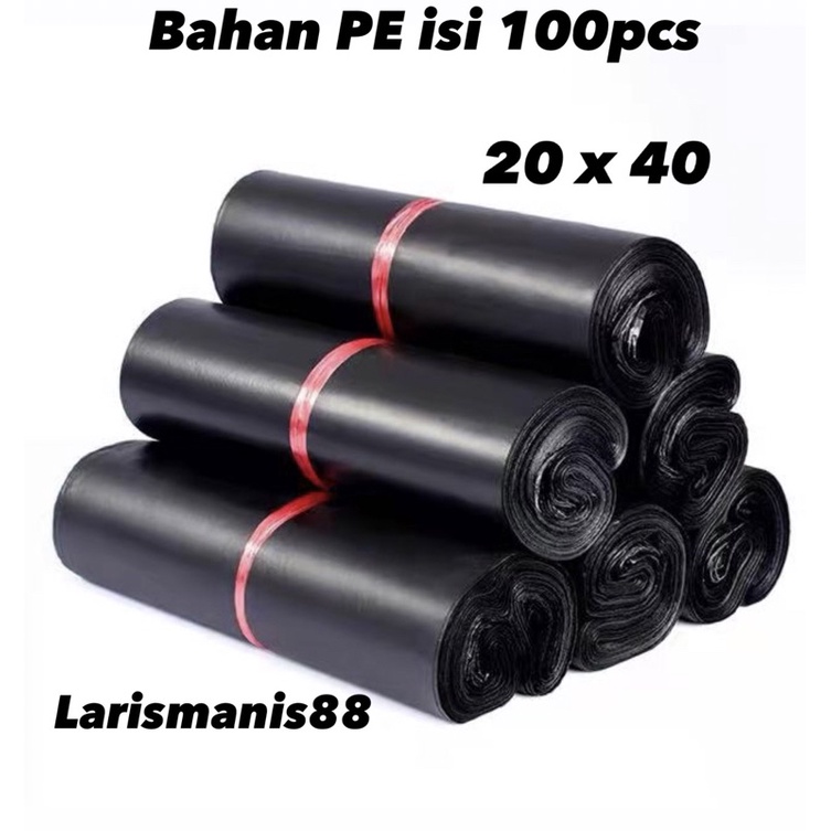 

Plastik Polymailer PE Tebel 20x40cm isi 100pcs Harga Pabrik