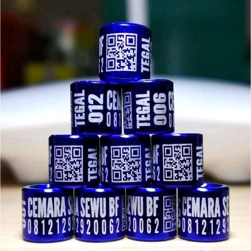 Ring Burung Barcode Laser ( COD ) / Ring Burung terbaru / Ring Burung Kicau