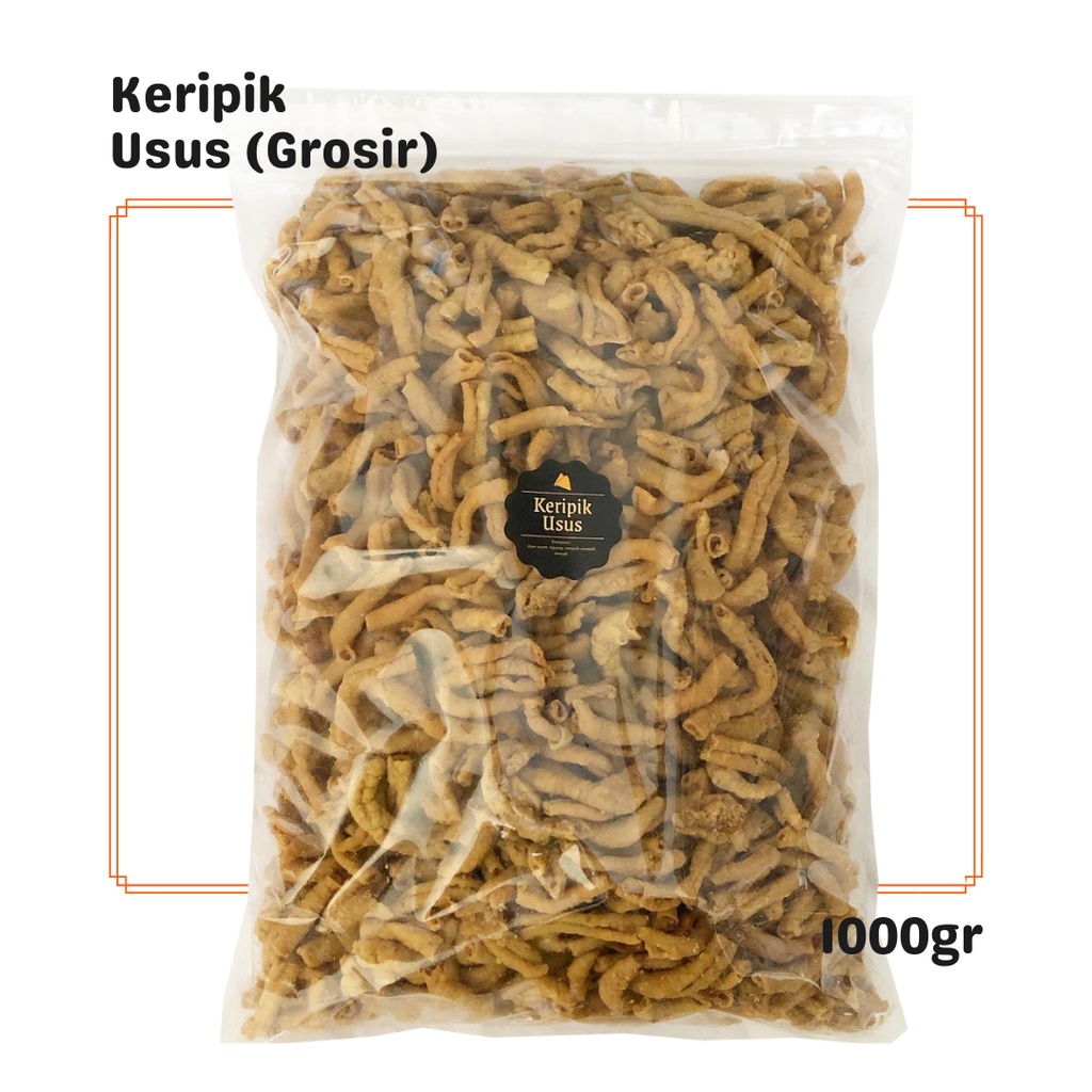 

Keripik Usus (Grosir) 1000gr / Snack Cemilan Camilan Kripik Grosiran