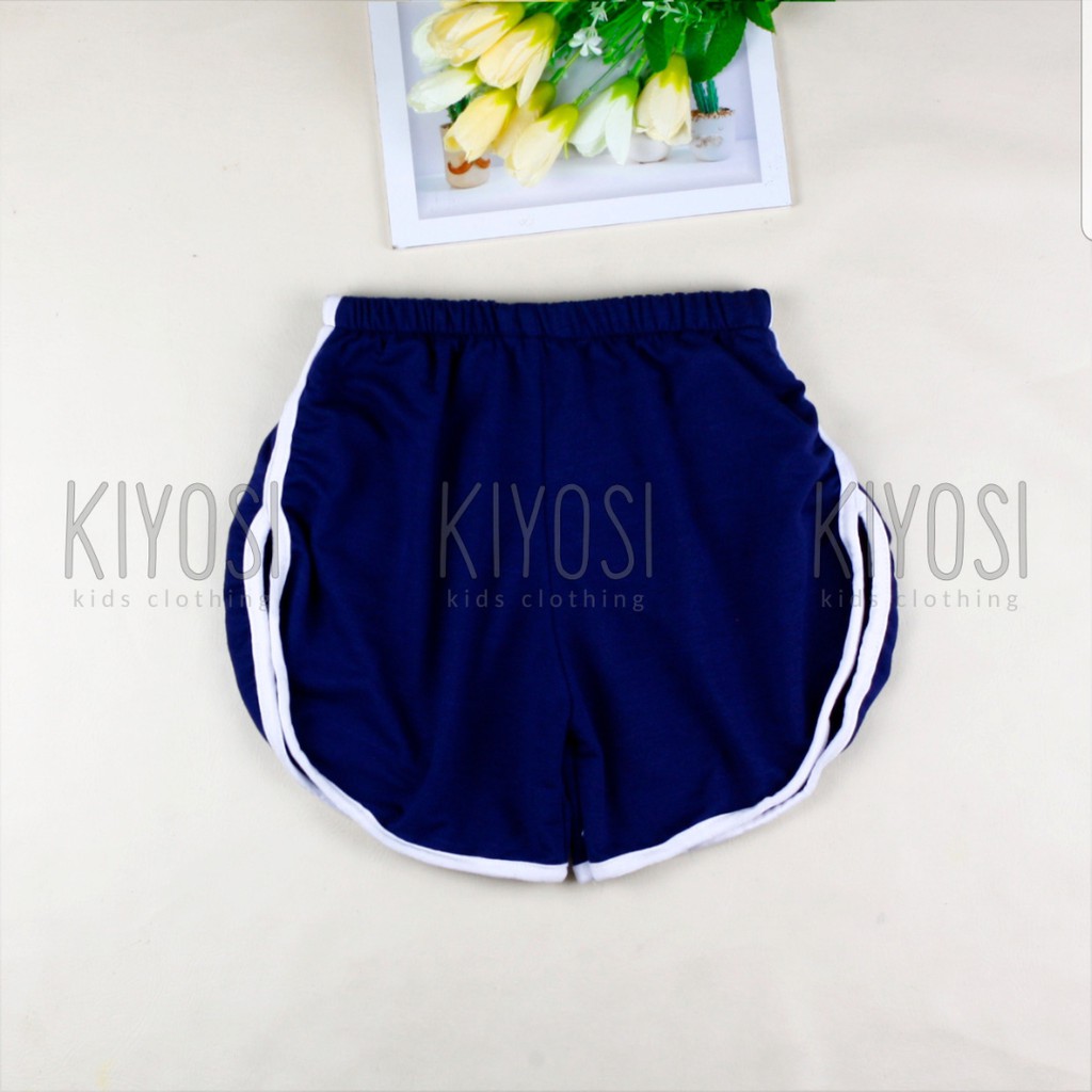 KIYOSI Celana Pendek Anak Muniko Babyterry / Hotpants Anak Muniko / Celana Anak Perempuan Polos 1-5 Tahun