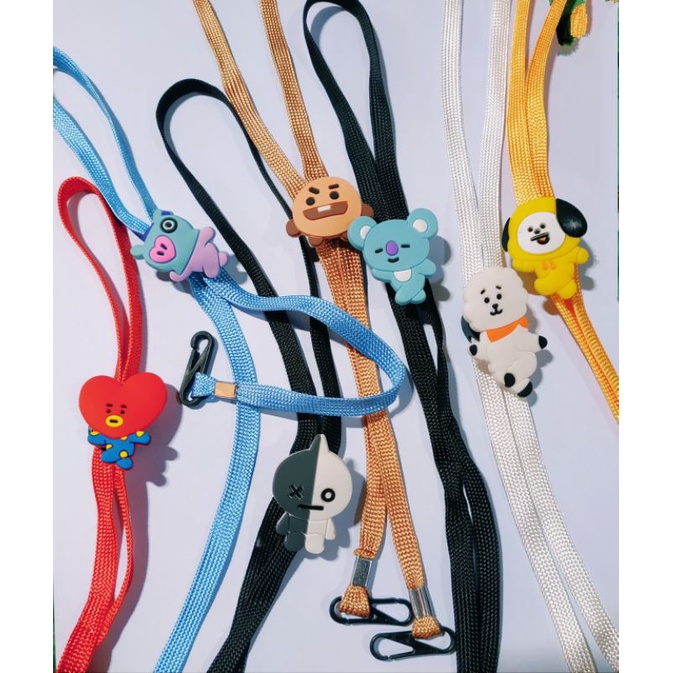 Kalung Masker BT21 Strap Masker BTS Konektor