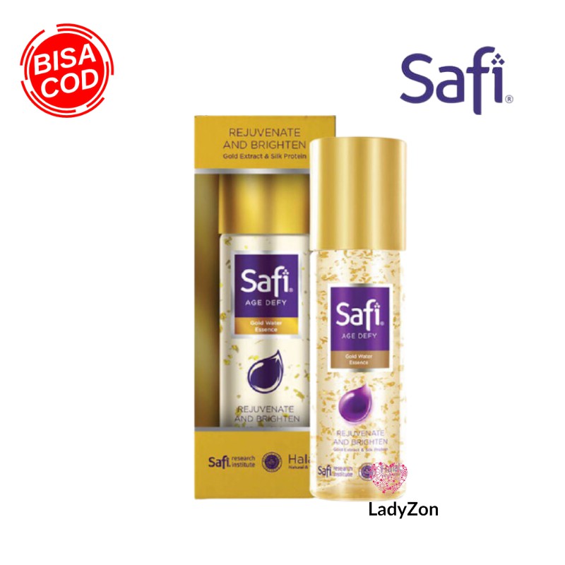 Safi Age Defy Gold Water Essence 30ml / 100ml / Essence Safi / Nutrisi Kulit / Serum Wajah