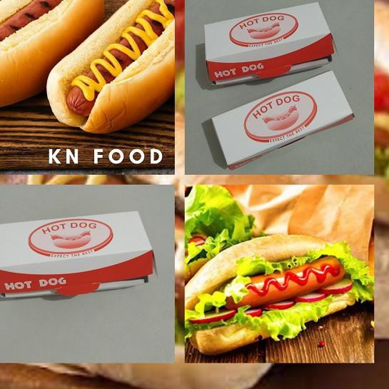 

Box Hotdog Standart-Dus Hotdog Kecil 1 Pack