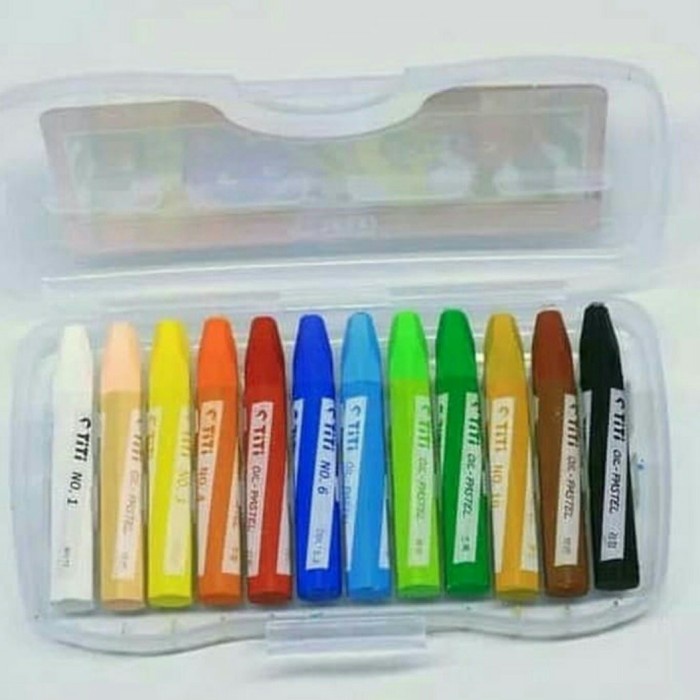 

PASTEL-DRY-OIL- CRAYON TITI 12 WARNA -OIL-DRY-PASTEL.