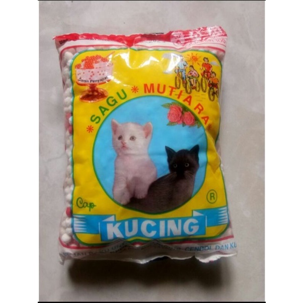 Sagu Mutiara cap Kucing 100gr