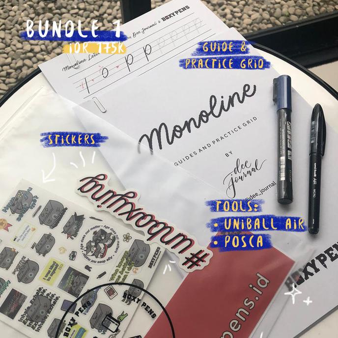 

Monoline Lettering Guide Kit Bundle 1