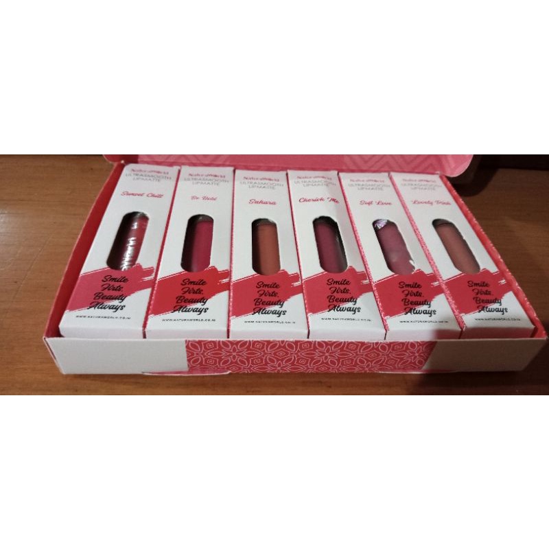 Lipmatte NATURAWORLD lipstik natura gincu Natura lipstik antiluntur