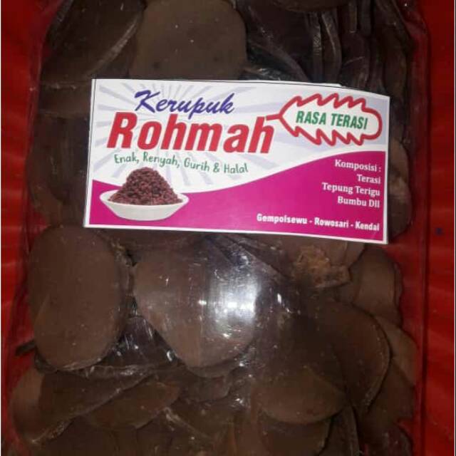 

Kerupuk trasi