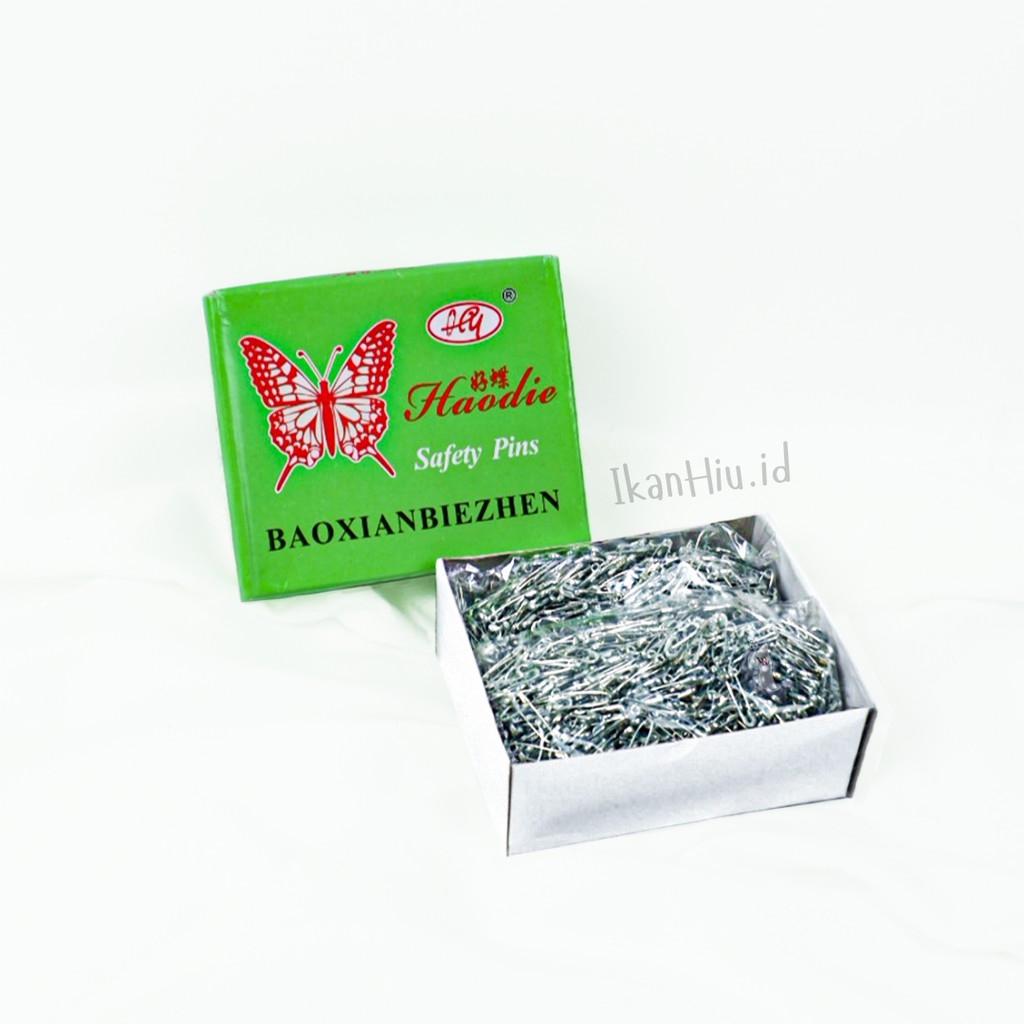 Peniti Kecil Silver - Peniti Hijab Jilbab Putih - Safety Pin