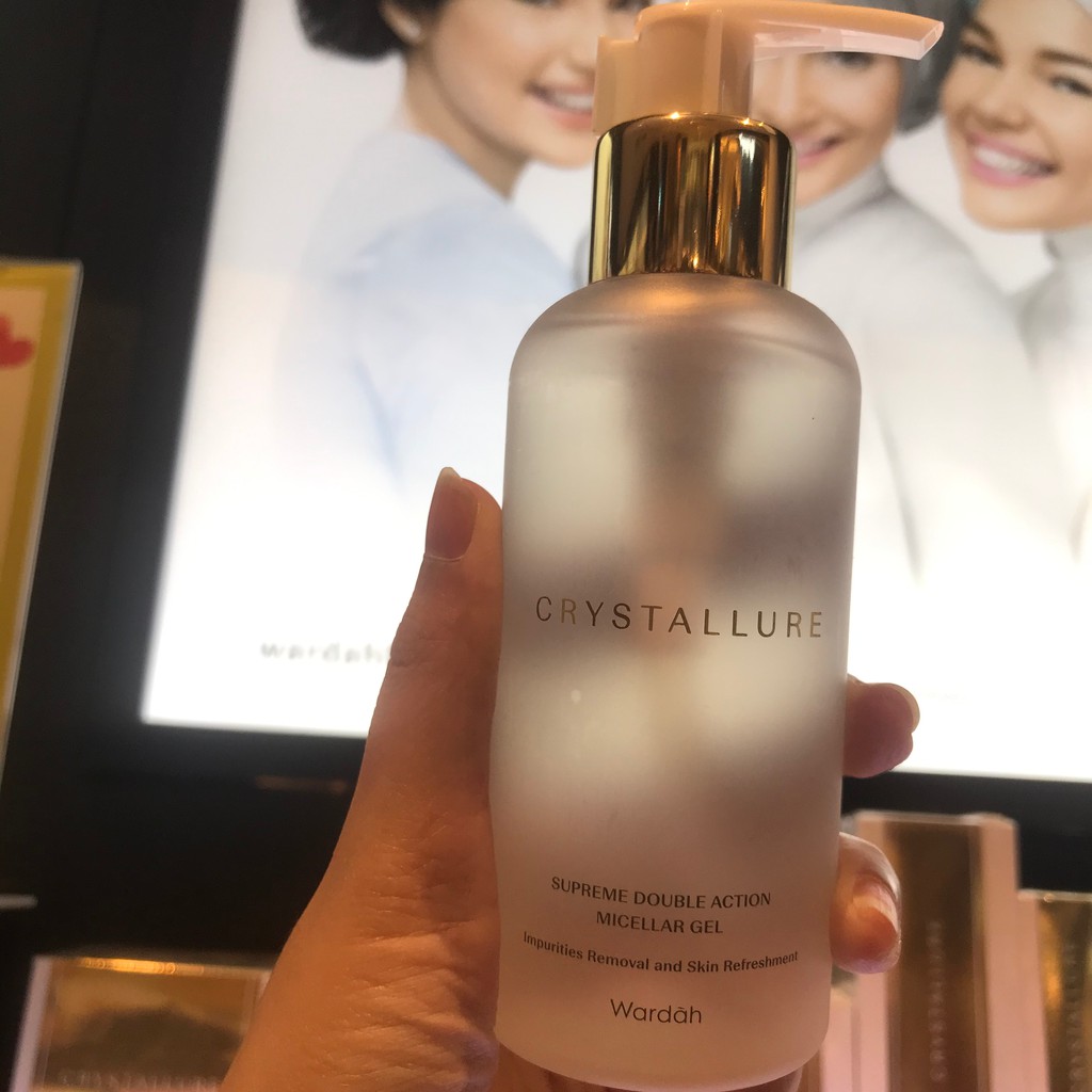 Wardah Crystallure micellar gel