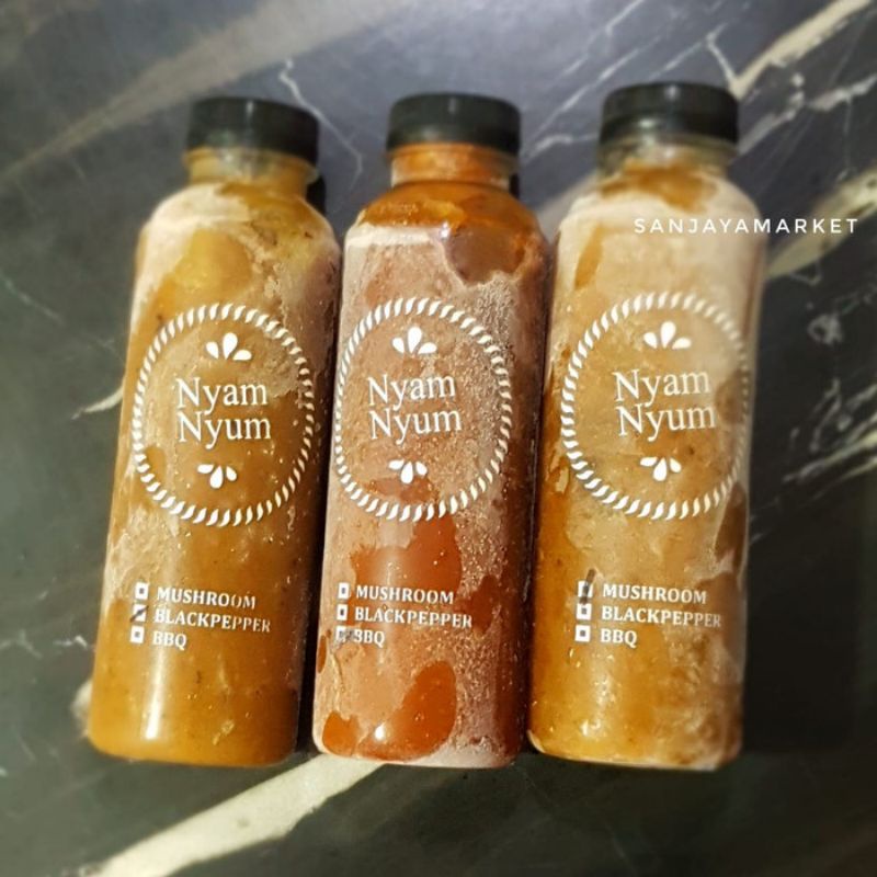 Saus siram Saus Steak Saos Bbq Mushroom Blackpepper