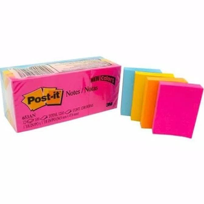 

Post It 3M 653 warna Star Seller Termurah