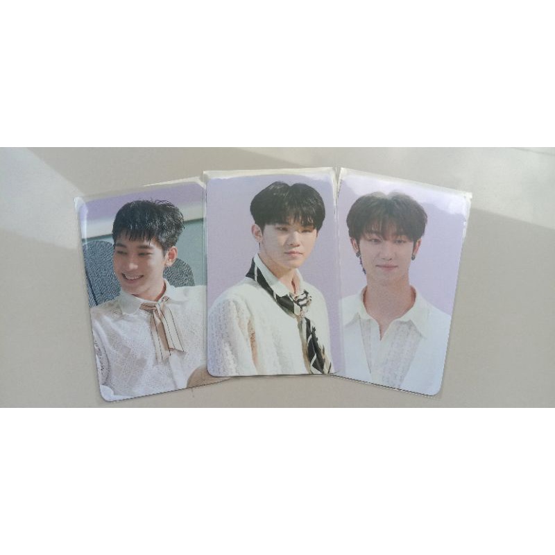 SEVENTEEN photocard bene Ktown4u wonwoo/woozi/the8