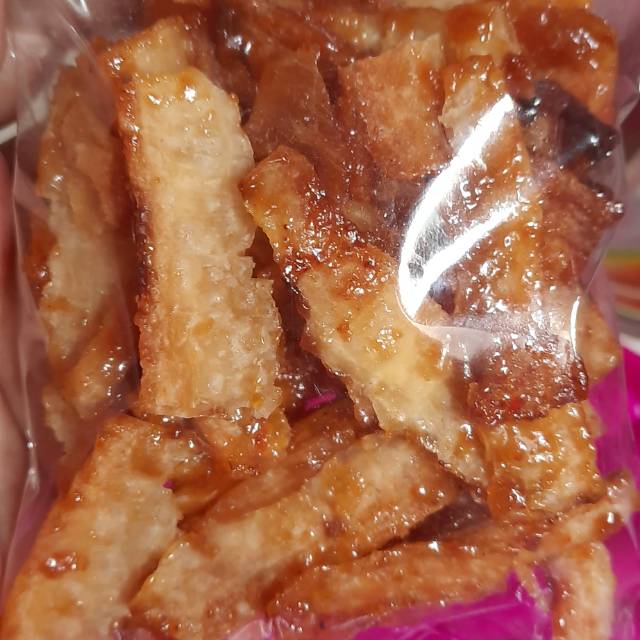 

Keripik singkong pedas manis gurih/balung kuwuk/mangleng