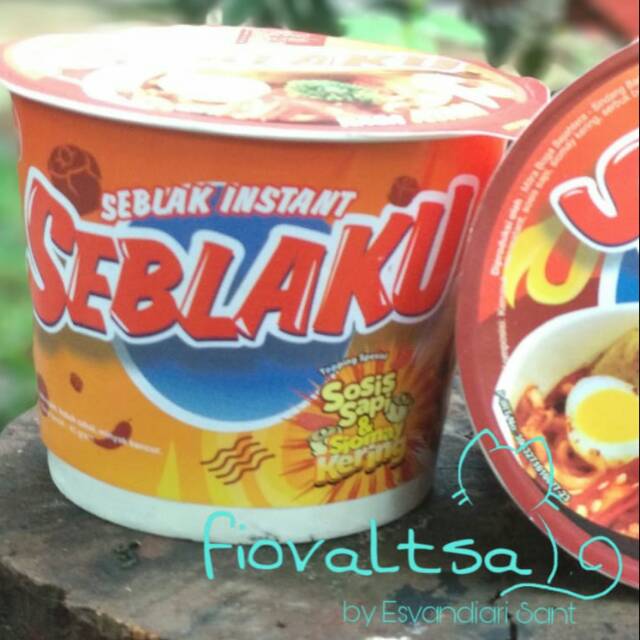 Seblaku Seblak Instant Cup Ecerl