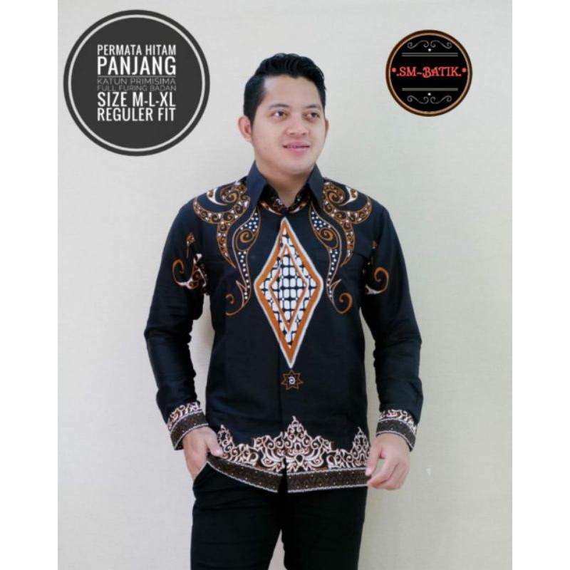 BATIK PANJANG PERMATA HITAM SM BATIK