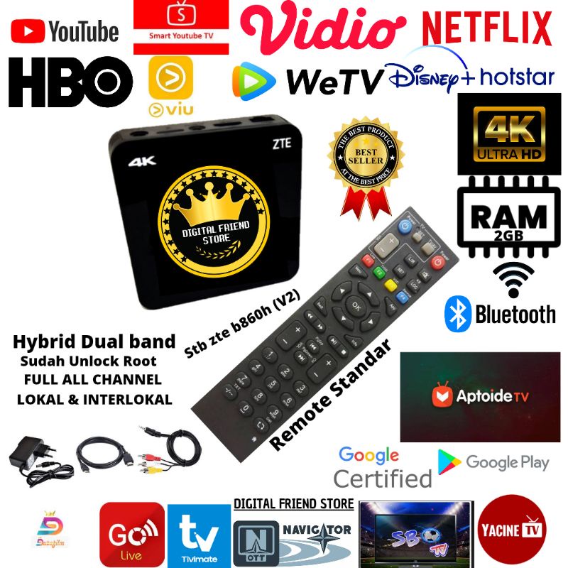 smart tv box indihome unlock root full all channel & full aplikasi v2 ram 2gb