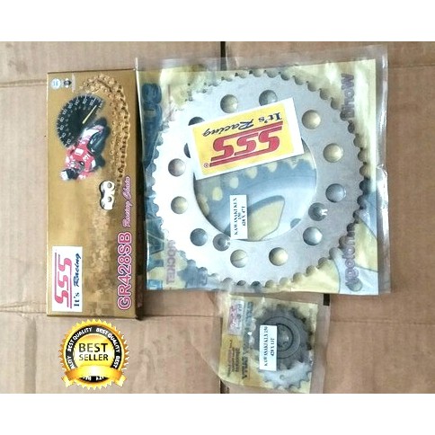 Gear SSS untuk KLX / D TRACKER, gear SSS termurah