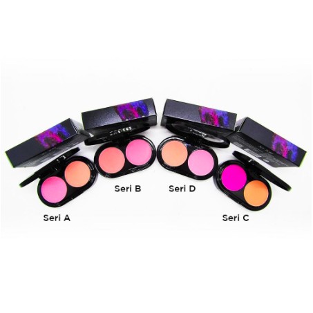 Xi Xiu Powder Blush 2in1 | Blush On isi 2