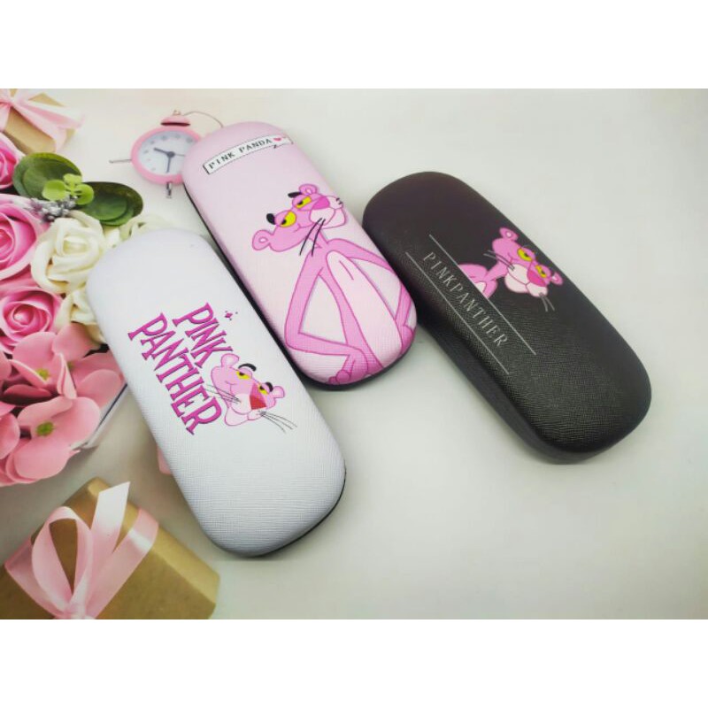 Box Kacamata / Hardcase Karakter Pink  Panther