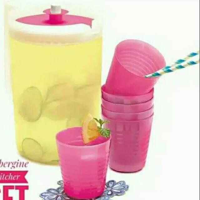 Sophie Paris - Aubergine pitcher set sunday