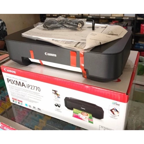 Printer Canon PIXMA iP2770 Inkjet Include Catridge / Tinta New Resmi 2770