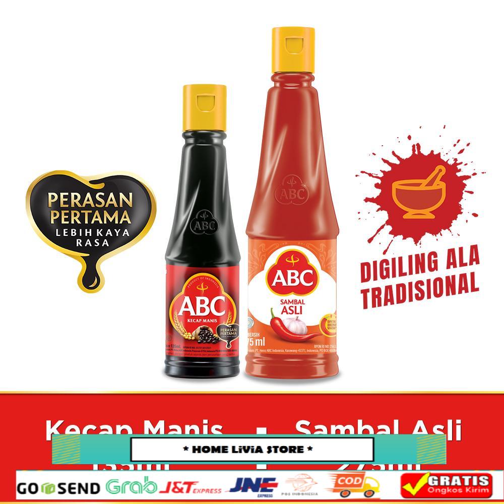 

ABC Kecap Manis 135 ml & Sambal Asli 275 mL