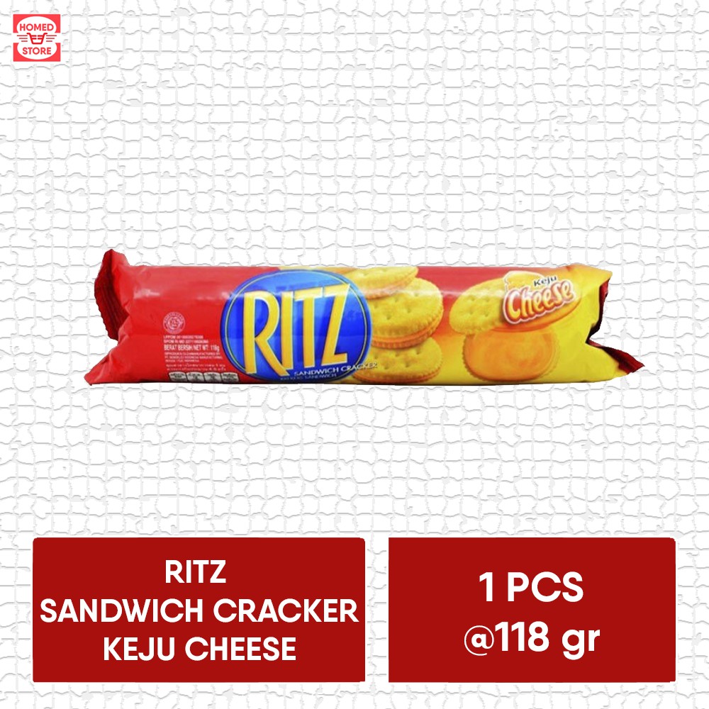 

Ritz Sandwich Crackers Rasa Keju Cheese 1 Pcs