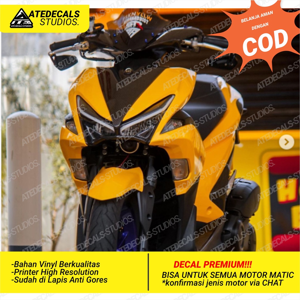 Decal Polos AEROX new old, decal fullbody AEROX, AEROX FULLBODY