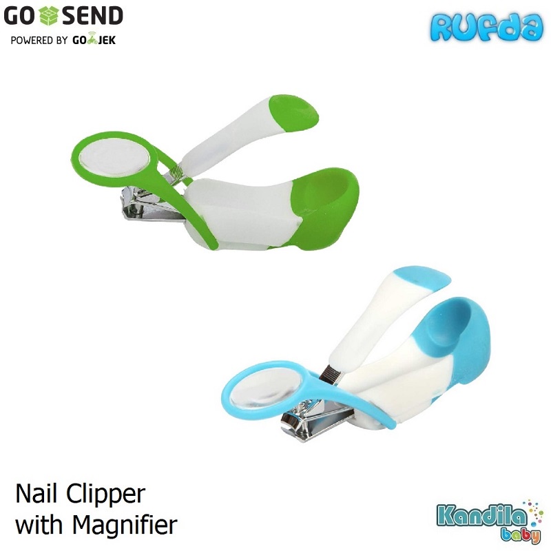 Kandila Baby Nail Clipper with Magnifier Gunting Kuku dg Kaca Pembesar